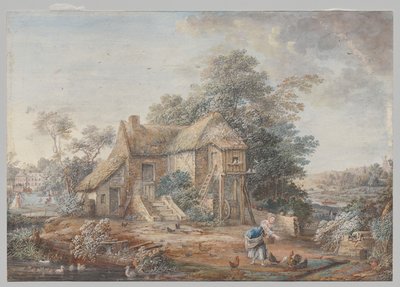 プチ・トリアノン、ベルサイユ 作： Louis Nicolas van Blarenberghe