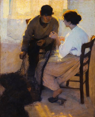 ネットの修理 作： Louis Paul Dessar