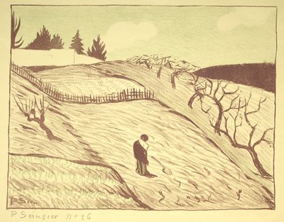風景 作： Louis Paul Henri Sérusier