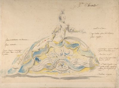 Miss Marie-Jeanne Fesch Chevallier, . 作： Louis Rene Boquet