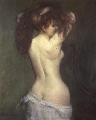 トイレットペーパー 作： Louis Robert Carrier Belleuse
