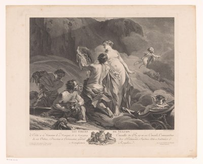 Venus en Vulcanus Les Forges de Vulcain (オブジェクトのタイトル) 作： Louis Simon Lempereur