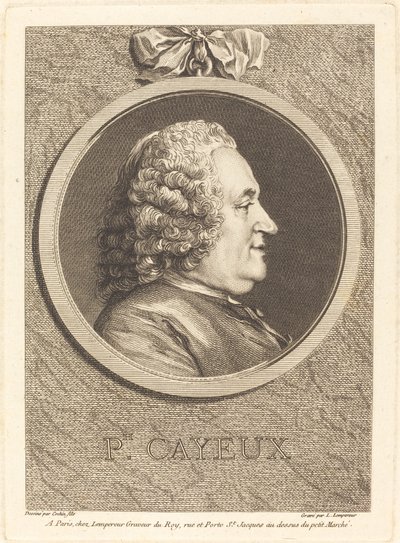 フィリップ・カイユー 作： Louis Simon Lempereur after Charles Nicolas Cochin II