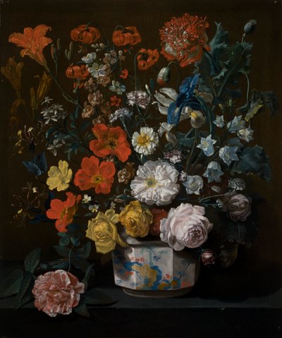 シャンティイ花瓶の花 作： Louis Tessier