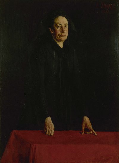 ルイーズ・ミシェルの肖像 1830-1905, 1882. 作： Louis Tinayre