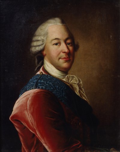 ミハイル伯爵イラリオノビッチヴォロンツォフ1714-1767の肖像、18世紀半ば。 作： Louis Tocqué