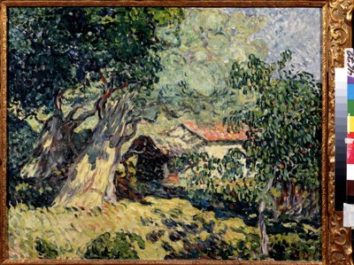 森の中の小屋 作： Louis Valtat
