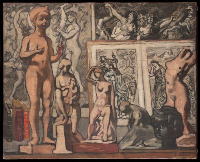 彫刻アカデミー 作： Louis Valtat