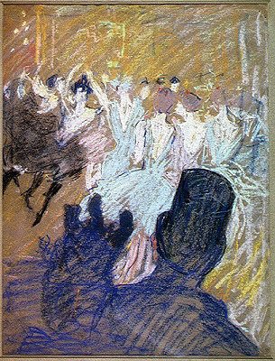 キャバレーで 作： Louis Valtat