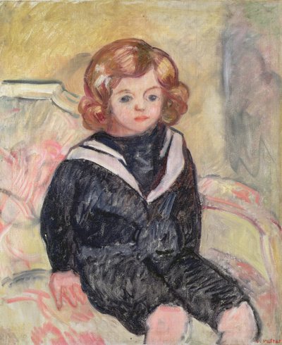 セーラー服の子供 作： Louis Valtat