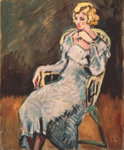 若い女性 作： Louis Valtat