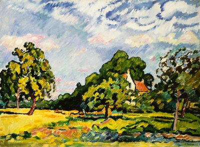 ノルマンディーの風景 作： Louis Valtat
