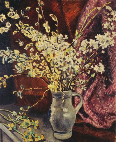 Kukkien oksien kannu; Kukkivien oksien kannu 作： Louis Valtat
