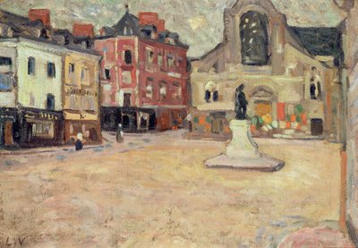 ベルネイ広場 作： Louis Valtat