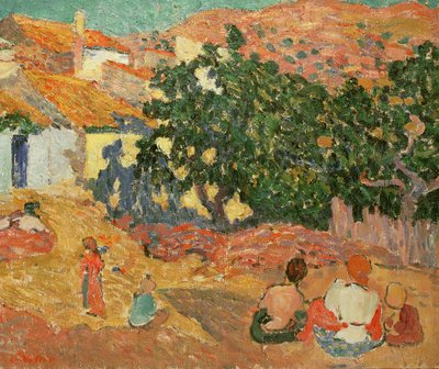 スペインの風景 作： Louis Valtat