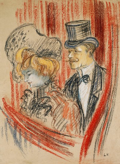 ボックス; ラ・ロージュ 作： Louis Valtat