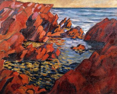 The Sea at Agay; La Mer a Agay, c.1917/1918 (oil on canvas)   1452174   ja       japanese Successfully Translated  Original: Puck appears to Dan and Una. A story set in the Sussex hills. Translat: Puck appears to Dan and Una. A story set in the Sussex hill 作： Louis Valtat