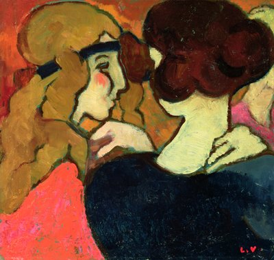 二人の友人 作： Louis Valtat