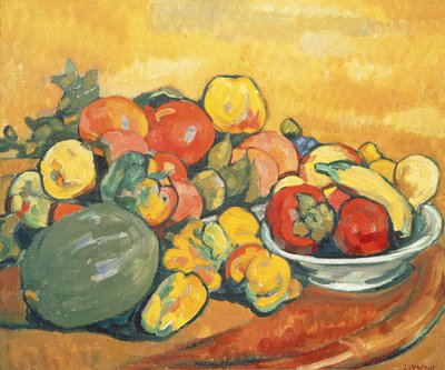 野菜と果物（キャンバスに油彩） 作： Louis Valtat