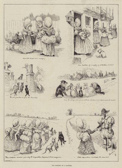 スキャンダルの歴史 作： Louis Wain