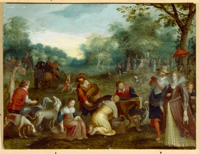 Kevät (öljy kankaalle) 作： Louis de (circle of) Caullery