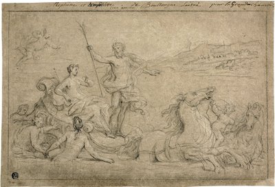 ネプチューンとアンフィトリテの勝利、1706-07 作： Louis de Boullongne