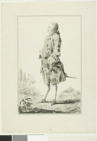 ピーター・ジョゼフ＝ヴィクトール・ド・ベンセヴァル 作： Louis de Carmontelle