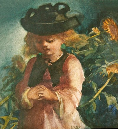 ダンディライオン」1875年頃（紙に水彩画） 作： Louisa Anne Marchioness of Waterford