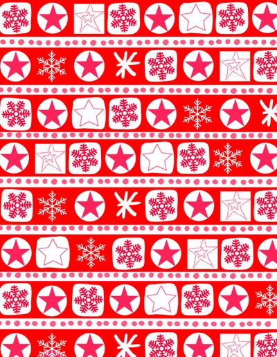 クリスマスラップストライプ、2017年、デジタルメディア 作： Louisa Hereford