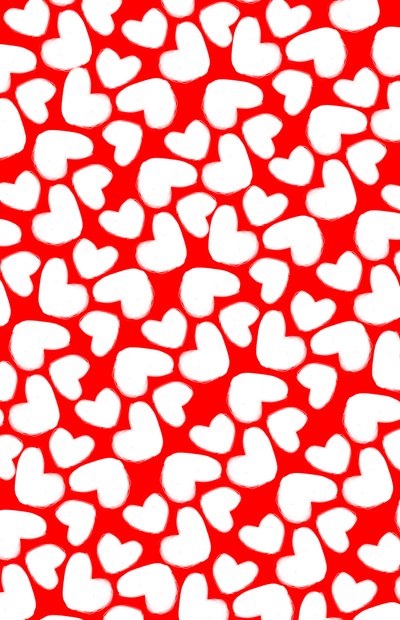 Drawn Hearts、2014（デジタル画像） 作： Louisa Hereford