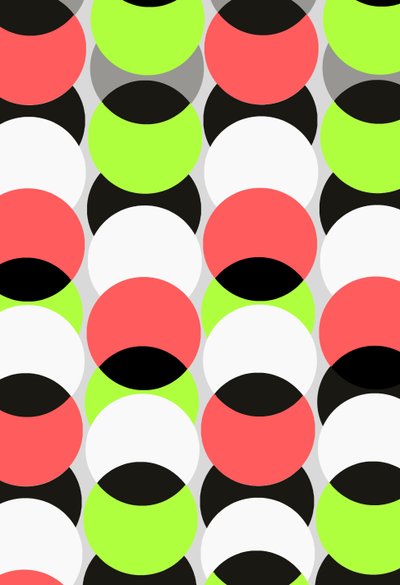 Large Spots、2016年、デジタルメディア 作： Louisa Hereford