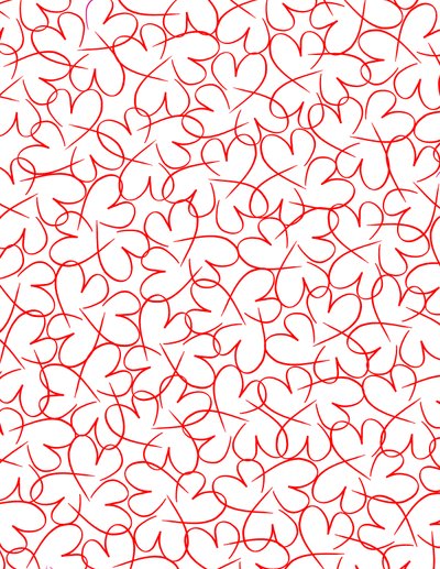 Linked Hearts、2014年（デジタル画像） 作： Louisa Hereford