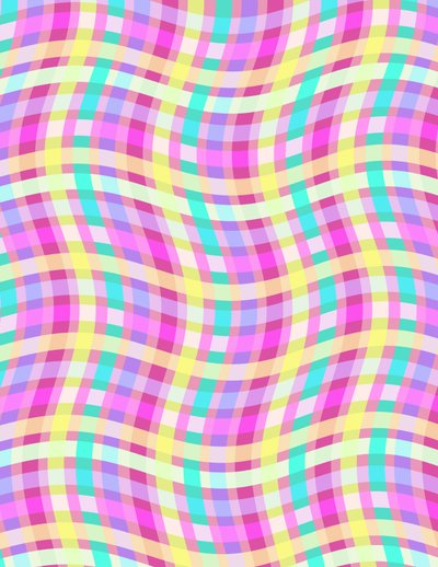 マルチチェック、2011（デジタル） 作： Louisa Hereford