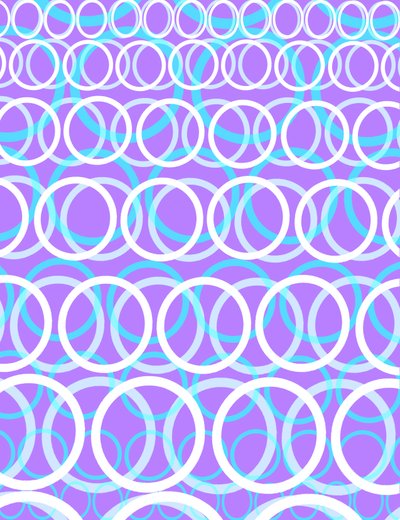 Round Cirlces（デジタル） 作： Louisa Hereford