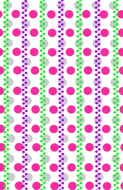 Spotty Stripe、2014（デジタルメディア） 作： Louisa Hereford