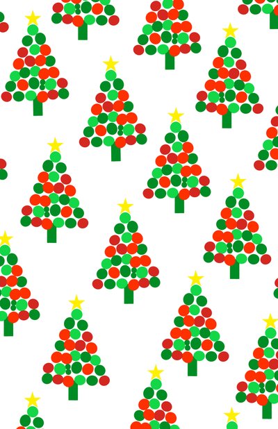 Spotty Trees、2017年、デジタルメディア 作： Louisa Hereford