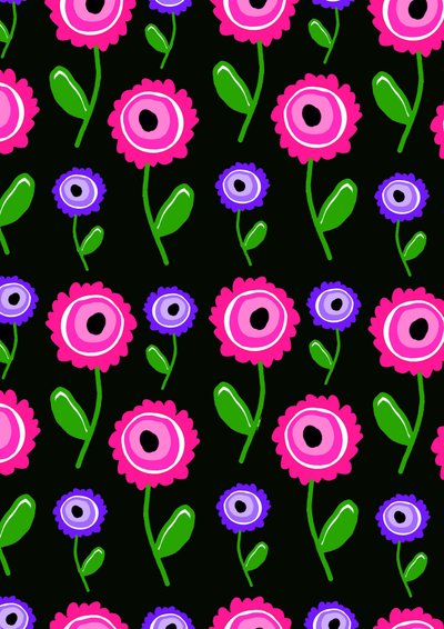 Young Florals（デジタル） 作： Louisa Hereford