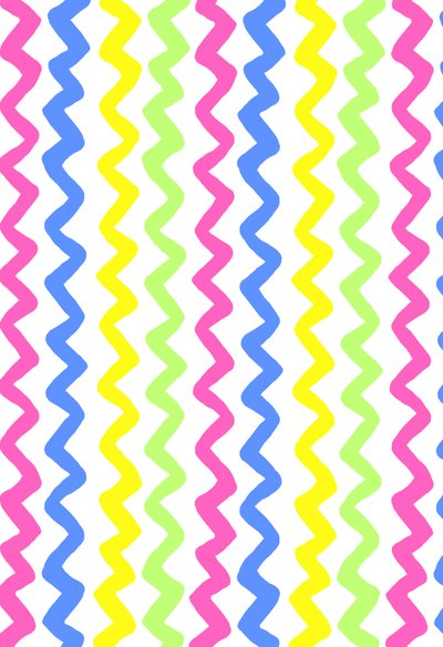 Zig Zags、2015年、デジタルメディア 作： Louisa Hereford