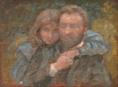 Enrico and Estella Canziani, 1880-1900年。   作： Louisa Starr