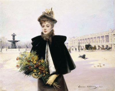 1894年4月の朝 作： Louise Abbéma