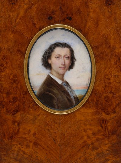 作曲家フランツ・リストの肖像 1811-1886, 1836. 作： Louise Besnard née Vaillant