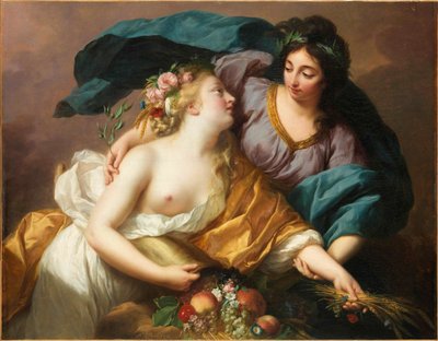 豊かさを取り戻す平和 豊かさを取り戻す平和、1780年。 作： Elisabeth Louise Vigee Lebrun