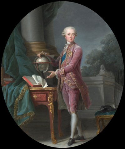 カールハインリッヒフォンナッソー＝ジーゲン王子1743-1808、1776の肖像。 作： Elisabeth Louise Vigee Lebrun