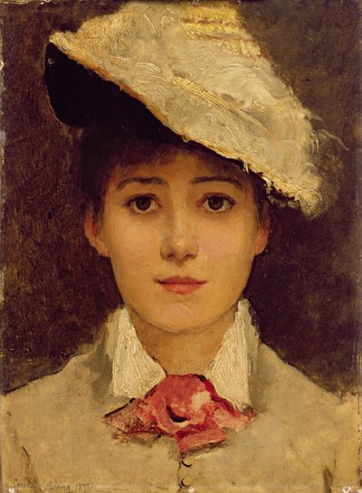 自画像 作： Louise nee Goode Jopling