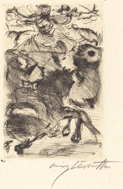Adhba die Kamelin Adhba the Camel, 1919年。 作： Lovis Corinth