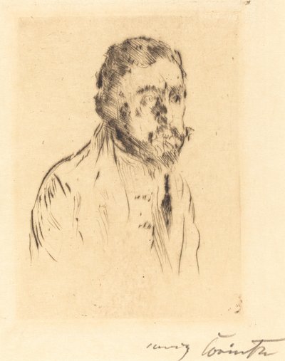 肖像研究 H. St. (H.St.の肖像研究) 作： Lovis Corinth