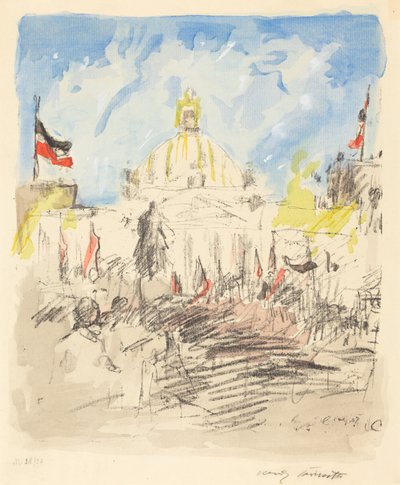 ビスマルク・フェーア（ビスマルクを称える祝典） 作： Lovis Corinth