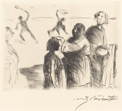 トリマルキオの胃袋：pl.II トリマルキオの宴：pl.II, 1919. 作： Lovis Corinth