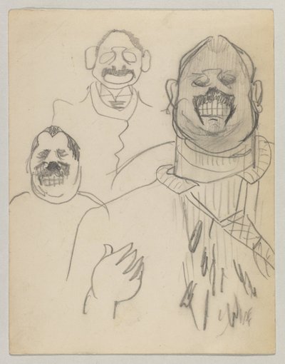 ルイ・ゲスラー夫妻の銀婚式披露宴の招待状 作： Lovis Corinth