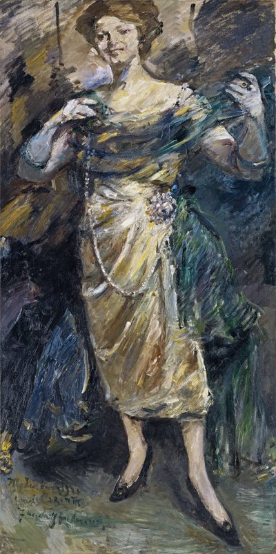 ファッションショー、1921 作： Lovis Corinth